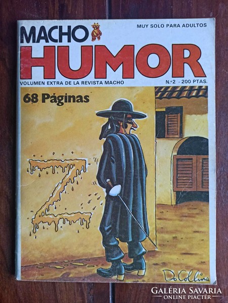 Macho humor. Plates del dia. Volumen extra de la revista macho. 1979 No. 2.