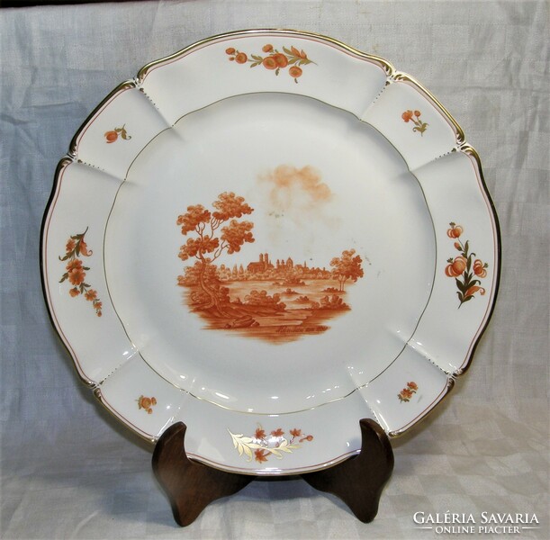 Nymphenburg porcelain wall plate - wall decoration - 33.5 cm
