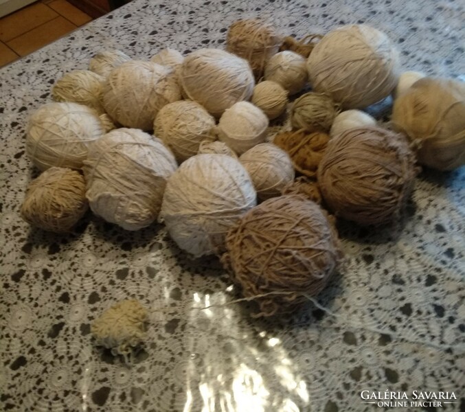 Knitting yarn, knitting, needlework, cotton, 2110 grams, negotiable