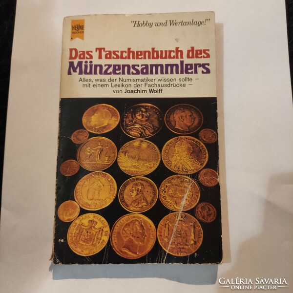 Specialist book for coin collectors - in German