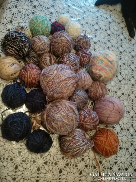 Knitting yarn, knitting, needlework, cotton, 2370 grams, negotiable