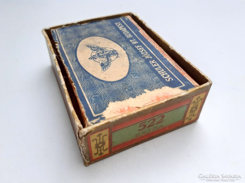 Old box schuler Joseph r.T. Budapest stationery pen tip paper box