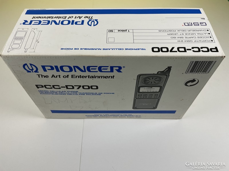 Pioneer PCC-D700 Doboza - Mobiltelefon rádiótelefon doboz 1994-ből