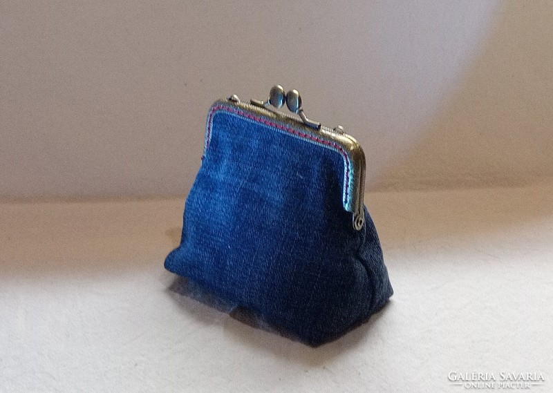 Denim purse or wallet, craft product