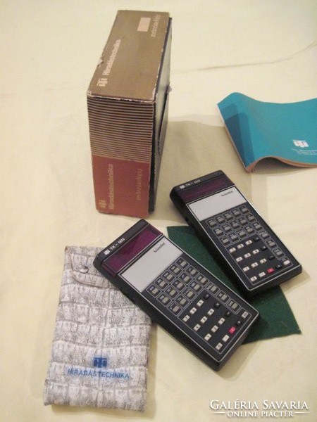 Old pocket calculator tk-1023 scientist telecommunication calculator