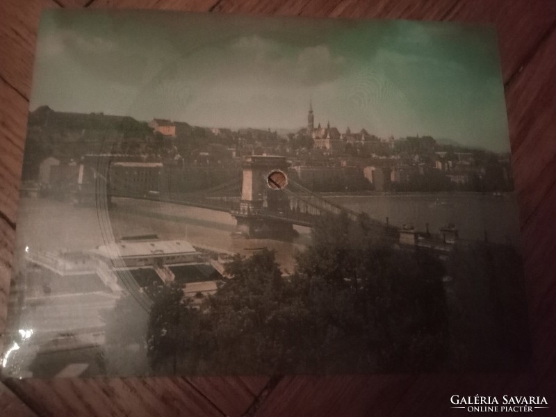 Colorvox 45 Budapest képeslap hanglemez - Kék Duna keringő