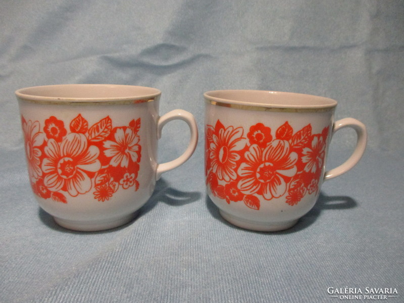 2 Soviet, Russian mugs, cups, cccp