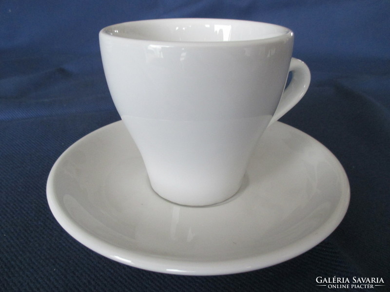 Olasz design: ACF porcelán csészék alátéttel - 6 új szett