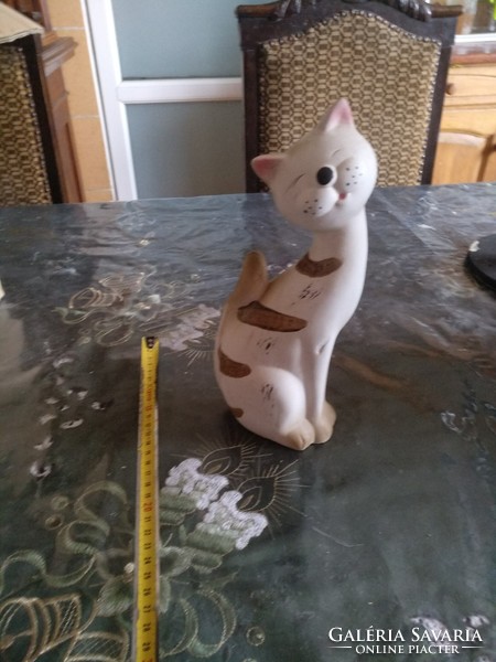 Ceramic kitten, cat statue, negotiable