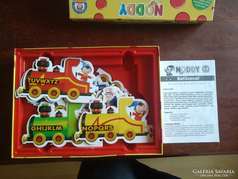 Noddy letter train letter learning abc game, negotiable