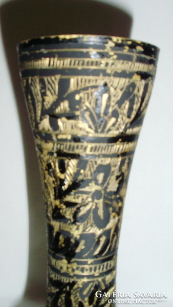 Régi sárgaréz váza - 19,5 cm