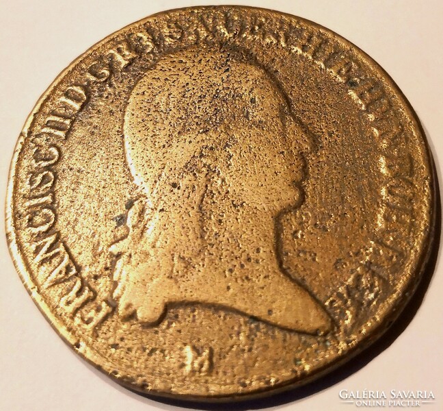 1795 - II. Ferenc 1 koronás (kronenthaler) 1792-1798, ezüst érme - 448.