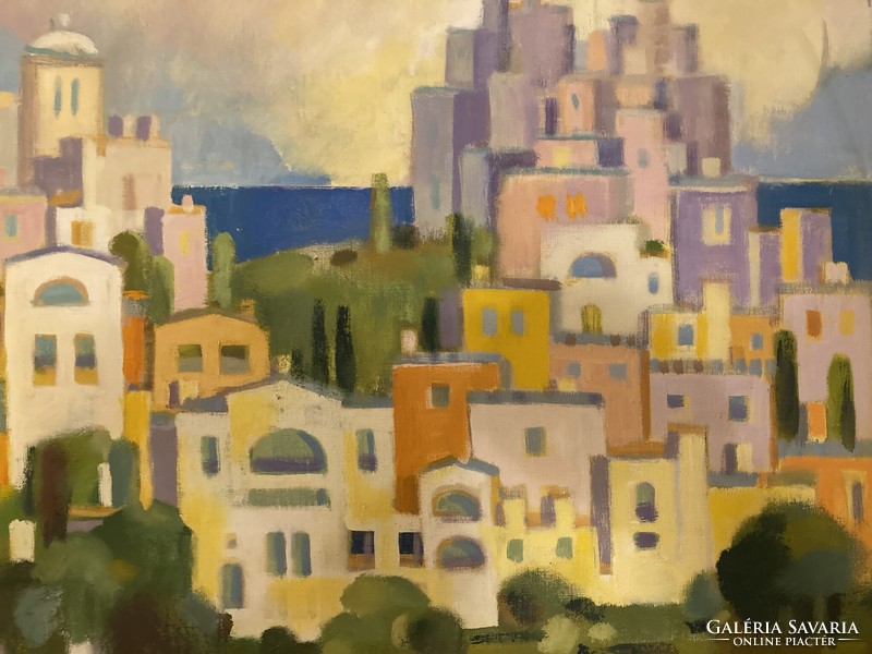 János Pleidell 1915-2007 - Italian landscape
