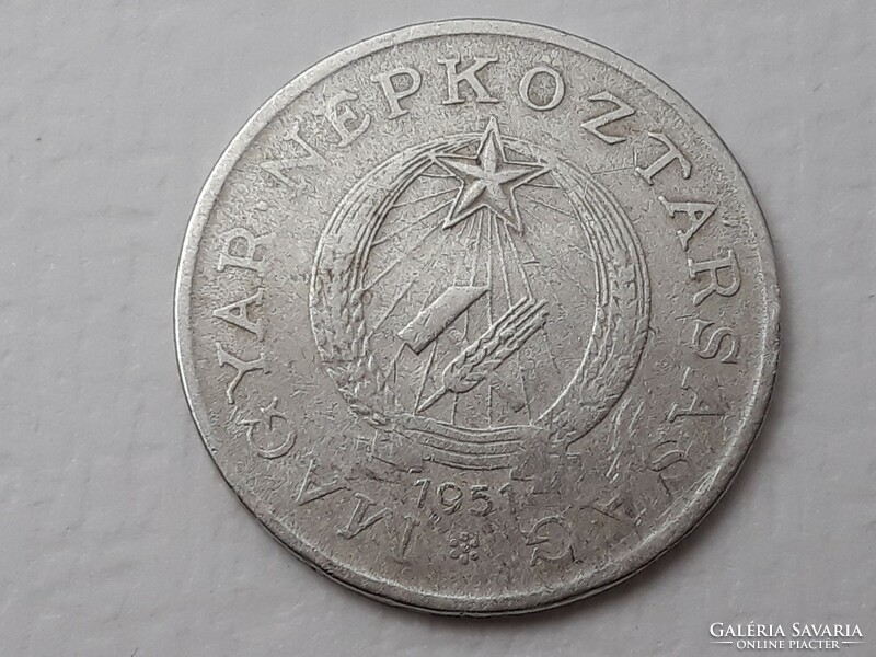Hungary 2 HUF 1951 coin - Hungarian 2 HUF 1951 coin