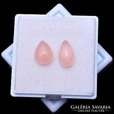 Genuine natural pink morganite kaboson gemstone from Madagascar