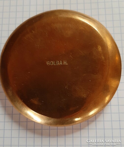 4941 - Henrik Bolba copper plaque, wall decoration - rare
