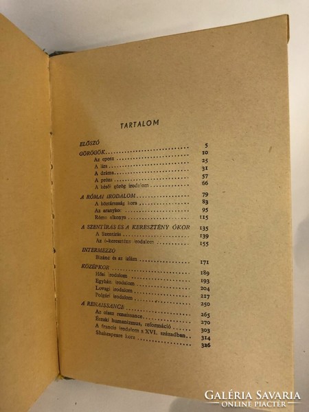 Serbian antal: history of world literature i-iii. Révai 1945-paper cover - interesting binding version!