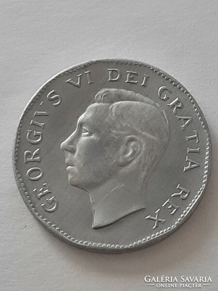 Huge canada nickel 5 cents 1751 - 1951 aluminum