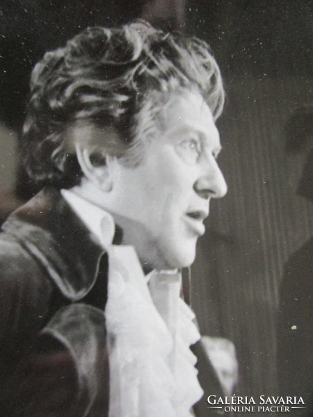 Unforgettable actor Ferenc Szinés from Bessenye giant photo Danton's death Madáchszinház Budapest 1965