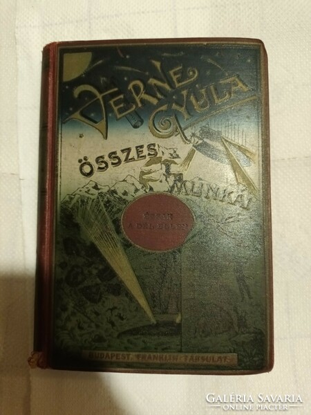 Gyula Verne - North against the South - second volume! Antique book in good condition!