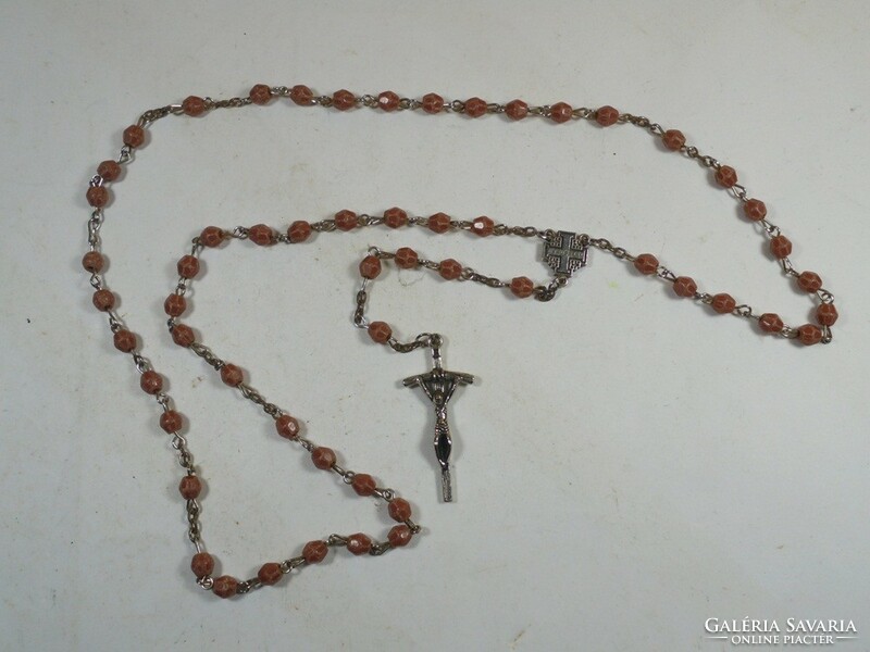 Old rosary Jerusalem with the inscription jerusalem
