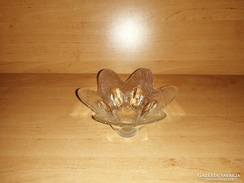Retro üveg tálka átm. 13 cm (20/d)