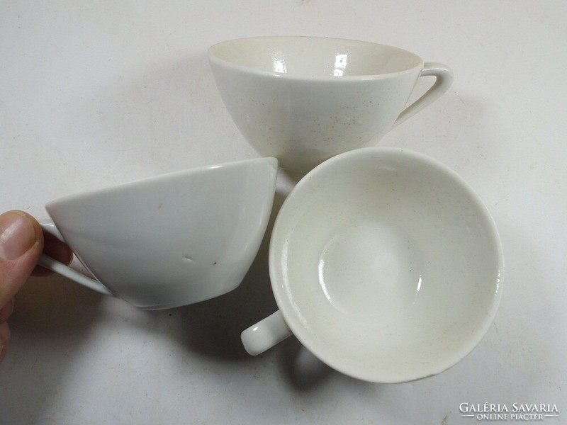 Porcelán bögre csésze kávéscsésze készlet 3 db