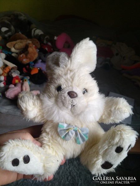 Off-white, larger bunny, bunny, plush toy, negotiable