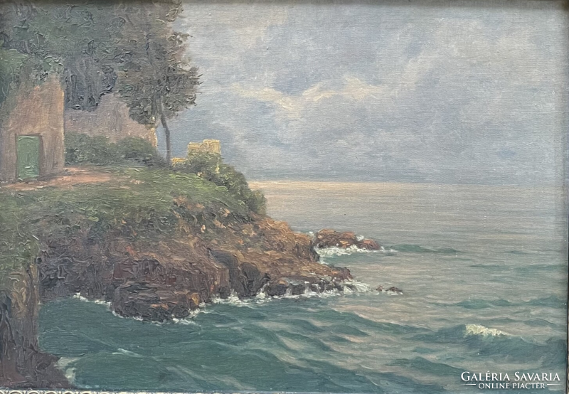 Haeffner Jenő : Tengerpart