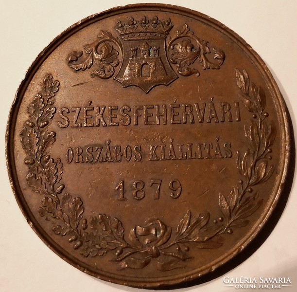 N/019 - 1879. Prize medal of the annual Székesfehérvár national exhibition