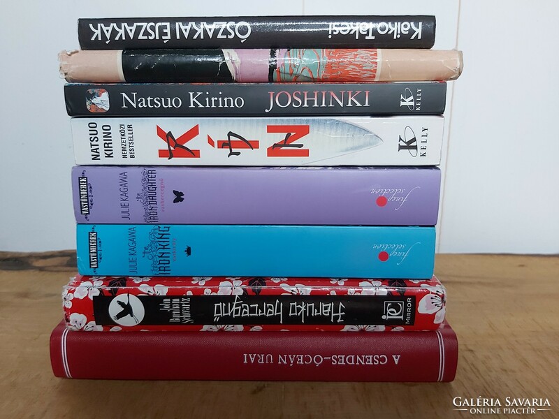 Kortárs japán irodalom, Japán országismeret tematikájú szuper könyvcsomag Natsuo Kirino Julie Kagawa