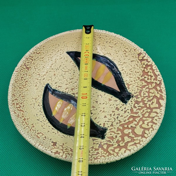 Várdeák Ildiko ceramic decorative bowl