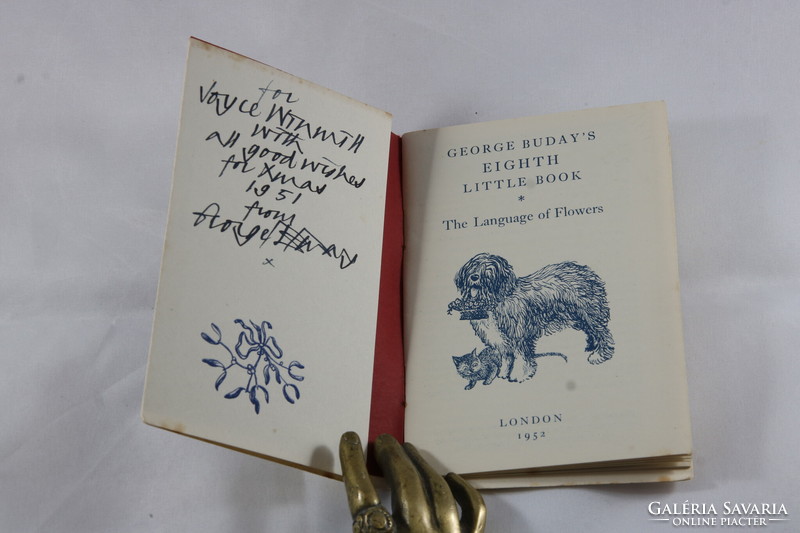 Signed - György buday - eighth little book - limited edition woodcut book