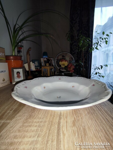 Zsolnay porcelán mély tányér