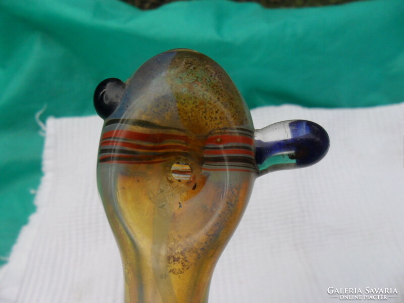 A rare Murano glass pipe