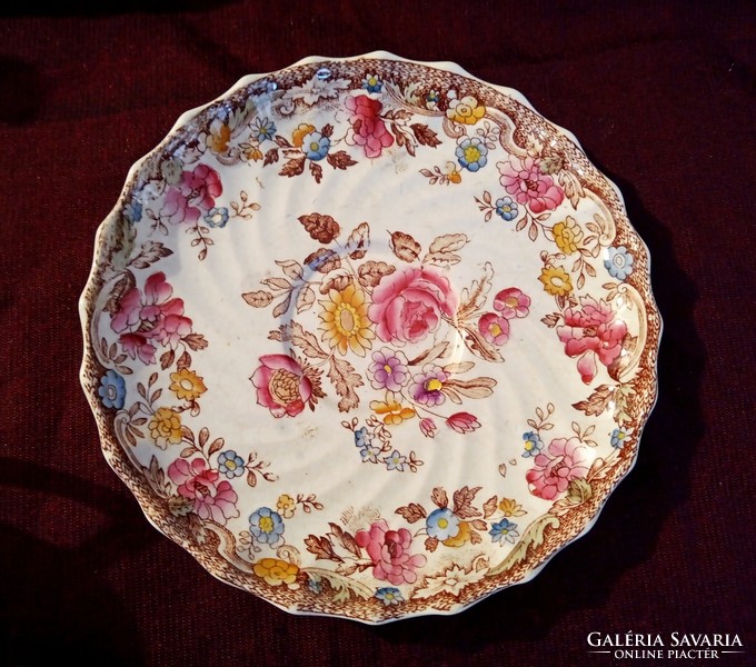 Antique porcelain. Copeland teacup saucer plate 14cm
