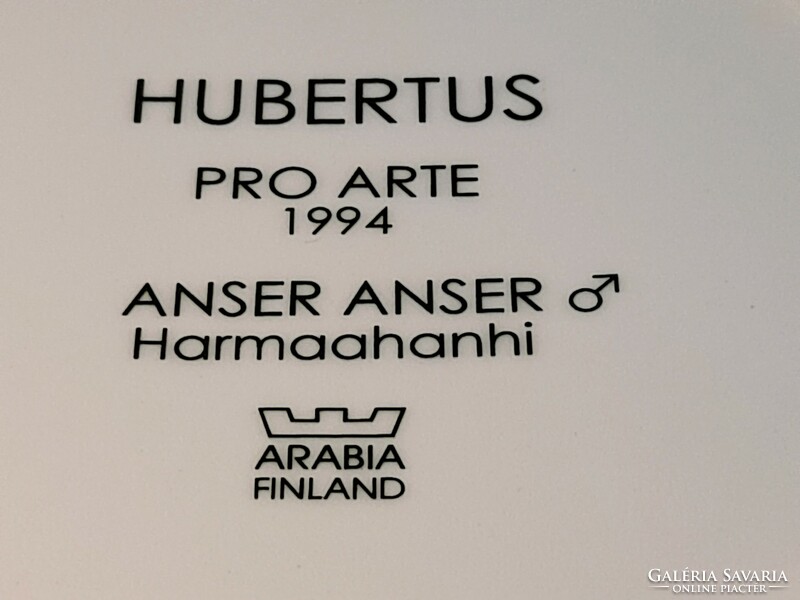 Finn tányérok, Hubertus Pro Arte 1994