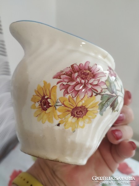 Retro granite porcelain jug, spout for sale!