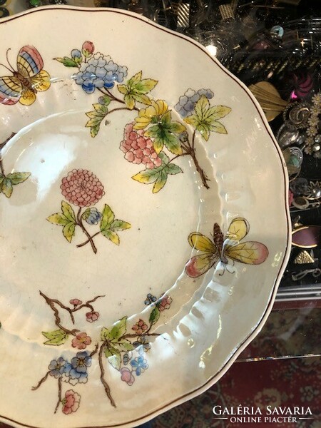 Óherend victoria patterned porcelain plate, 24 cm in size, a rarity.