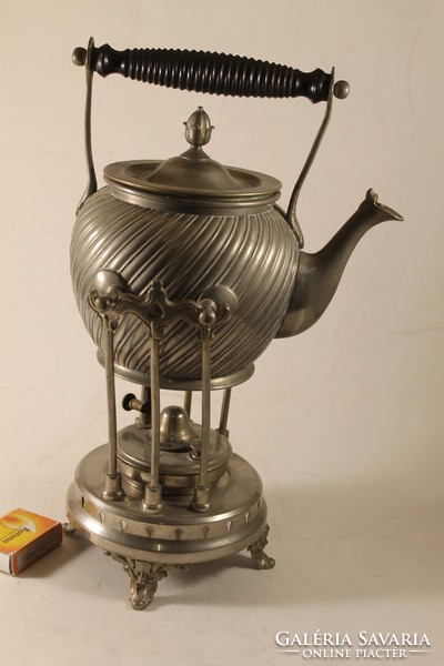 Antik empire fém teafőző készlet 735