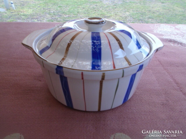 Great art deco soup bowl approx. 3-4 liters porcelain