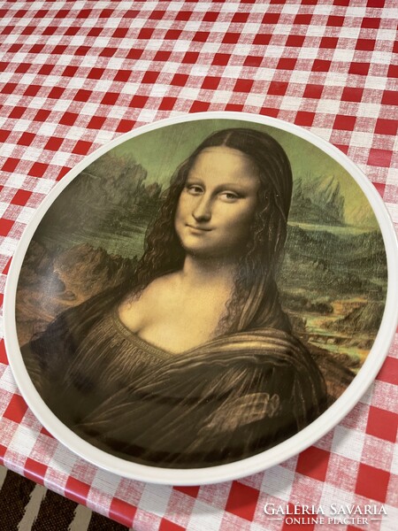 Mona Lisa porcelán falitányér 27 cm