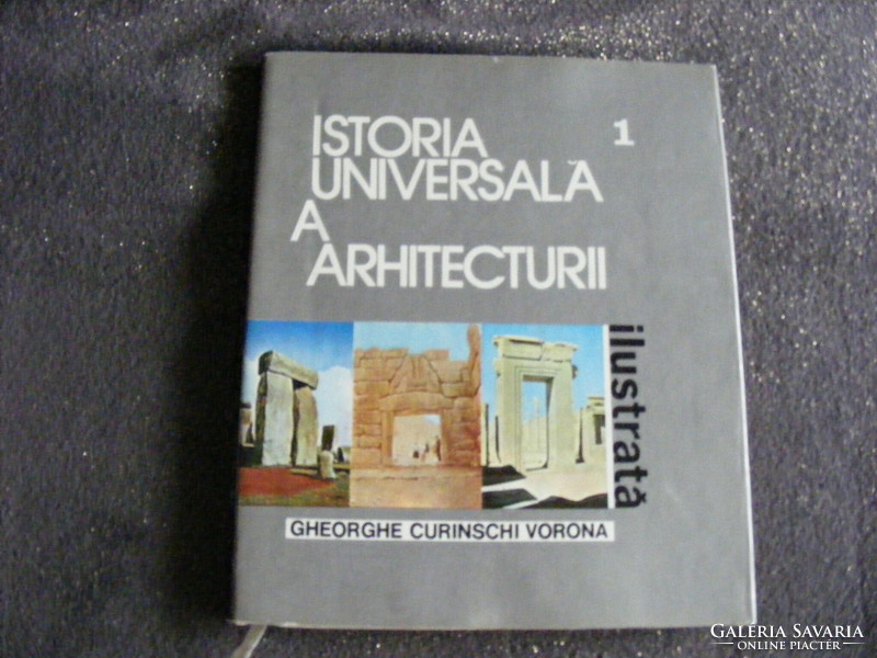 Istoria universala arhitecturii illustrata - a book in Romanian