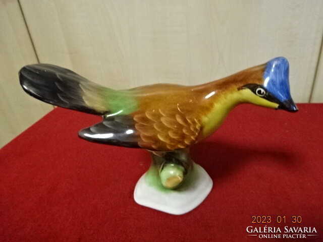 Bodrogkeresztúr figural sculpture, damaged bird, 12 cm high. He has! Jokai.