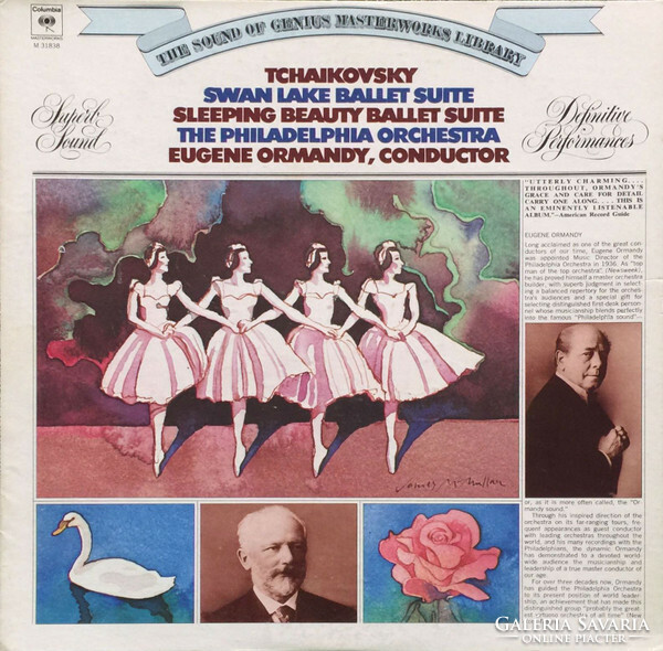 Tchaikovsky,Eugene Ormandy - Swan Lake Ballet Suite / Sleeping Beauty Ballet Suite (LP, Album, Comp)