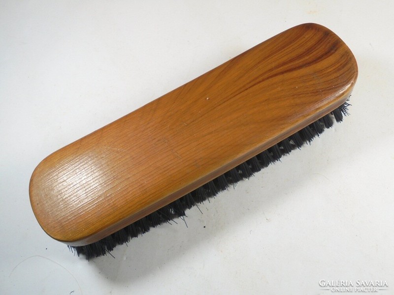 Old retro wooden clothes brush toilet brush - approx. From the 1970s