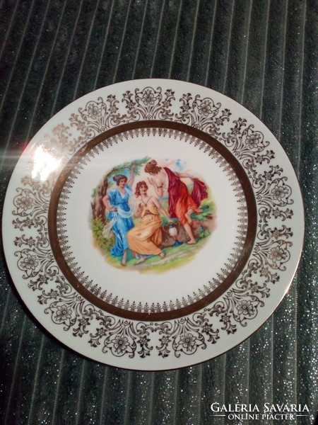 Epiag gilded decorative plate