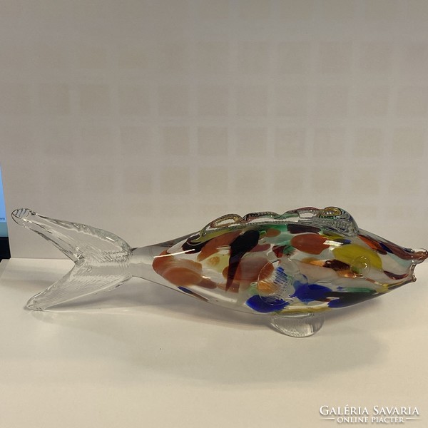 Ornamental fish, made of glass