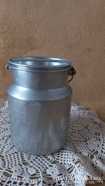Antique sigg Swiss aluminum milk jug, 1.5 l. With capacity, marked, in good condition