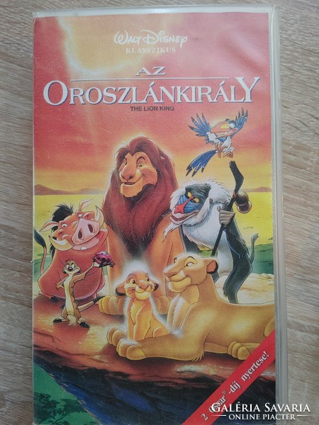 Ororszlánkirály    Lion King  VHS  film kazetta